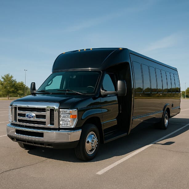 Charter Bus Rental Richland 18 Passenger Minibus